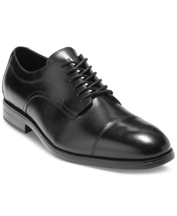 コールハーン メンズ シューズ オックスフォード キャップ Cole Haan Mens Harmon Grand Cap Toe Oxfords Black ブラック