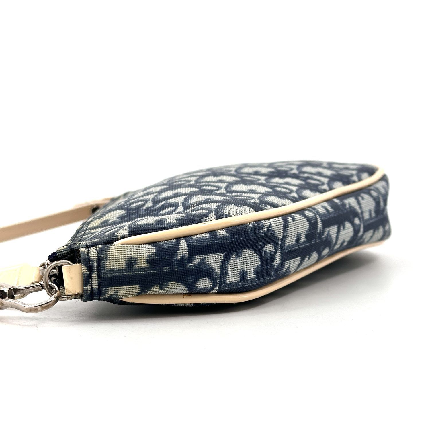 Dior トロッター ミニサドルバッグ ネイビー CR0091 - メルカリ