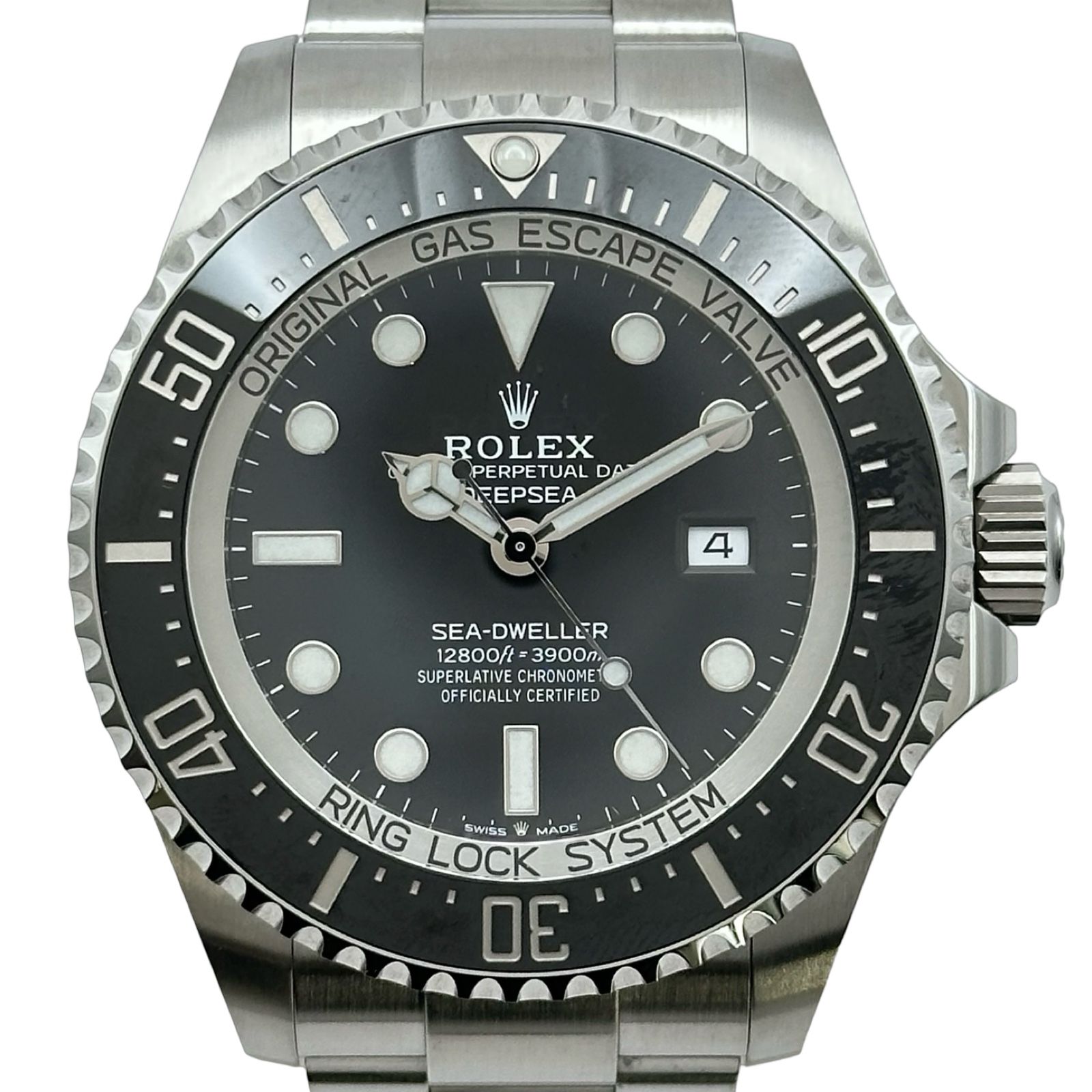 ロレックス ROLEX ディープシー 126660 ブラック ステンレススチール 自動巻き メンズ 腕時計