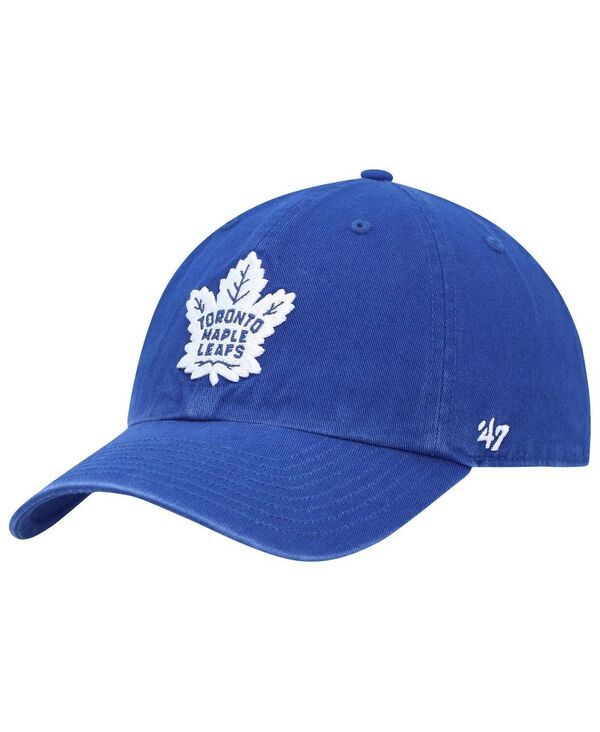 47 ブランド メンズ アクセサリー 帽子 47 Brand Mens Royal Toronto Maple Leafs Clean Up Adjustable Hat Royal
