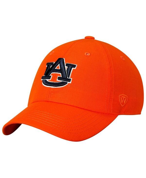 トップオブザワールド メンズ アクセサリー 帽子 ロゴ Top of the World Mens Orange Auburn Tigers Primary Logo Staple Adjustable Hat Orange オレンジ