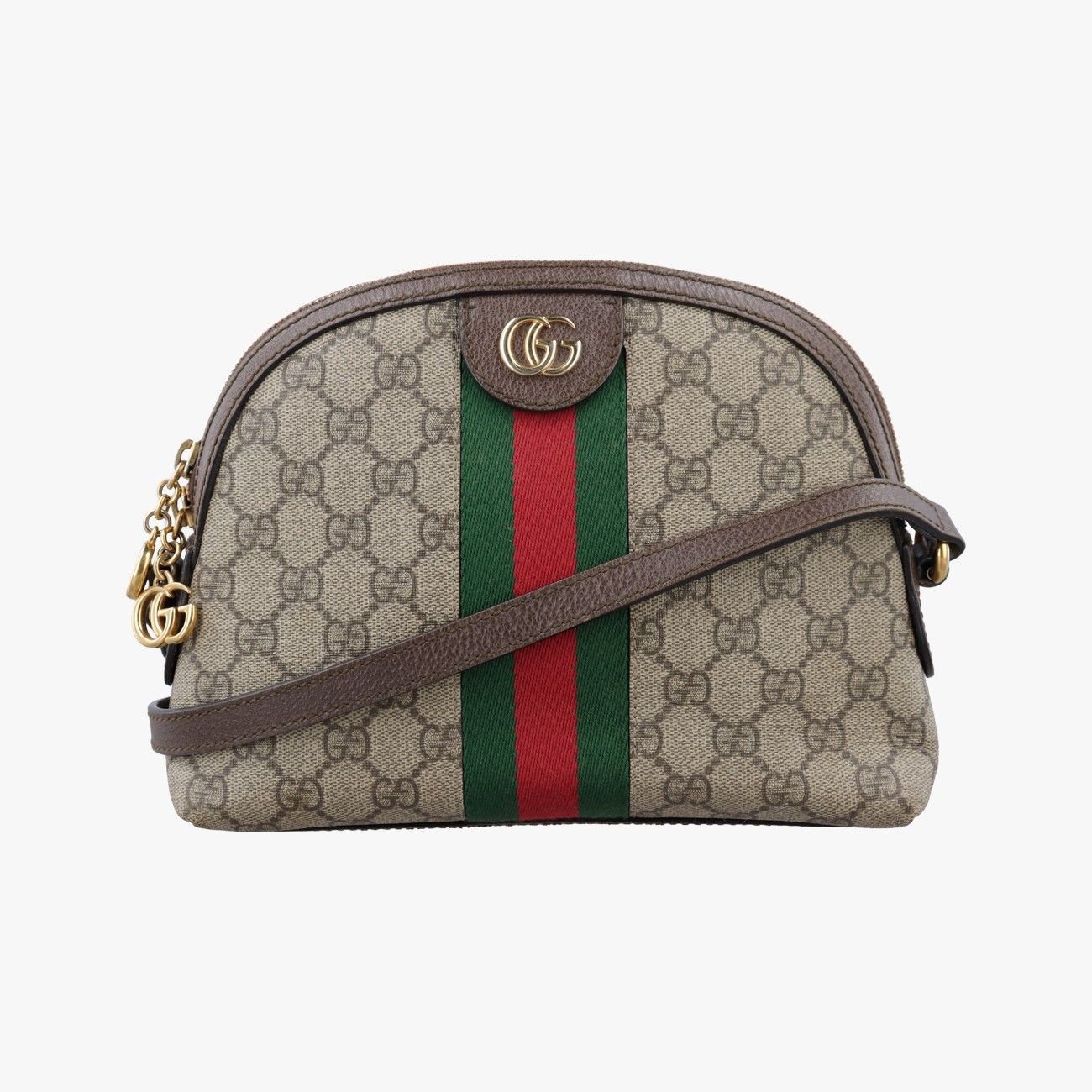 グッチGucciオフィディア ブラウン×レッド×グリーン PVCコーティングキャンバス 499621 D024443286