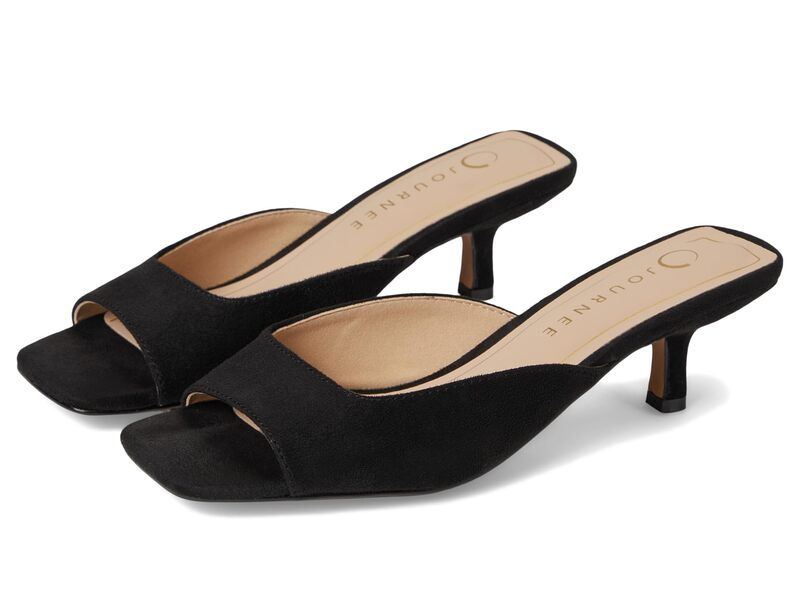 ジュルネ コレクション レディース シューズ ブーツ・レインブーツ Journee Collection Larna Black ブラック