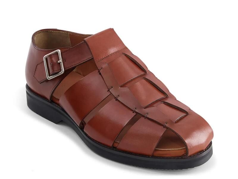 アンソニー ヴィア メンズ シューズ サンダル Anthony VeerMariner Fisherman Sandal Dark Brown ブラウン