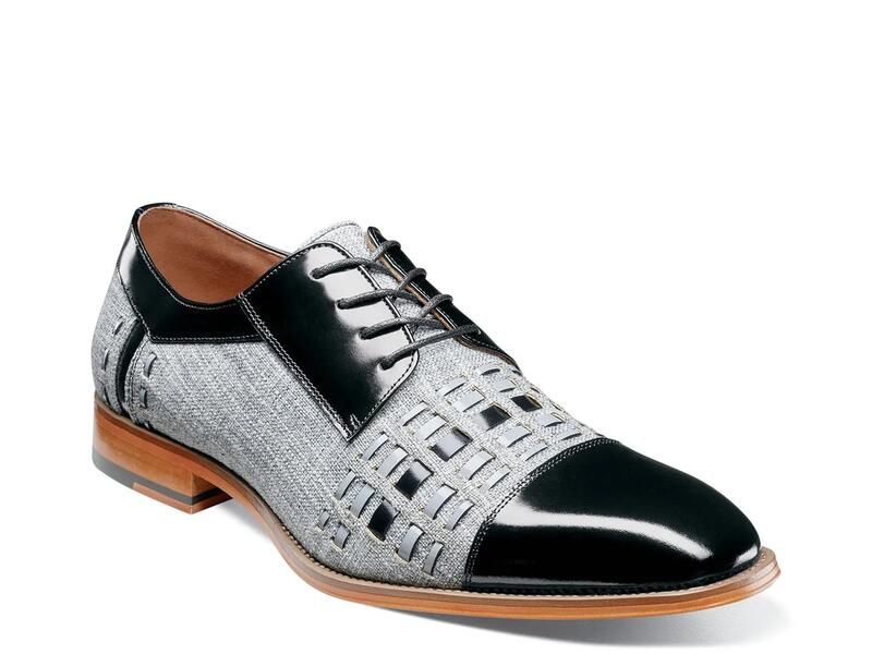 ステイシーアダムス メンズ シューズ オックスフォード Stacy AdamsHalstead Oxford BlackGrey ブラック