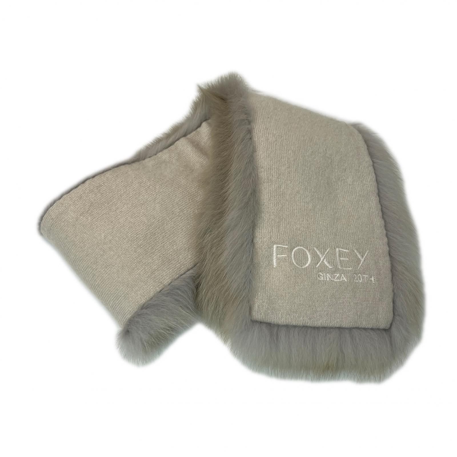 FOXEY(フォクシー) マフラー グレー レディース【中古】