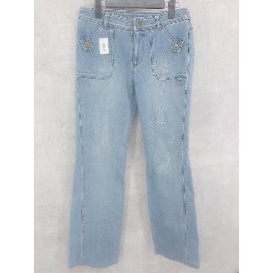 ◇ peyton place ペイトンプレイス デニム パンツ M インディゴ レディース 【中古】 【1002797674630】