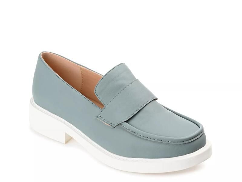 ジャーニー レディース シューズ スリッポン・ローファー プラットフォーム JourneeSaydee Platform Loafer Blue ブルー