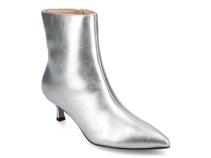 ジャーニー レディース シューズ ブーツ・レインブーツ Journee Arely Bootie Silver Metallic シルバー