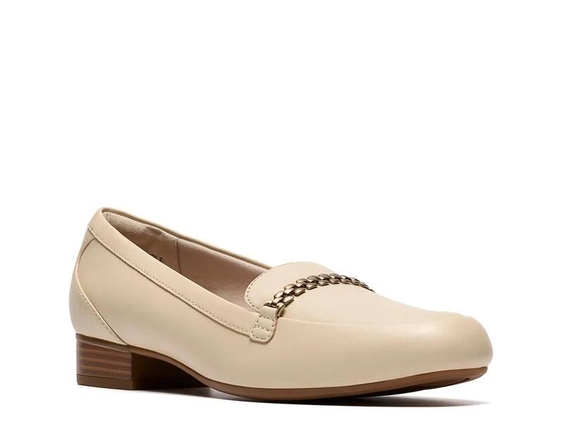 クラークス レディース シューズ スリッポン・ローファー Clarks Juliet Mia Loafer Cream クリーム