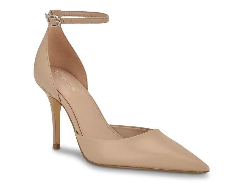 カルバンクライン レディース シューズ パンプス Calvin Klein Olettia Pump Light Natural Beige ベージュ