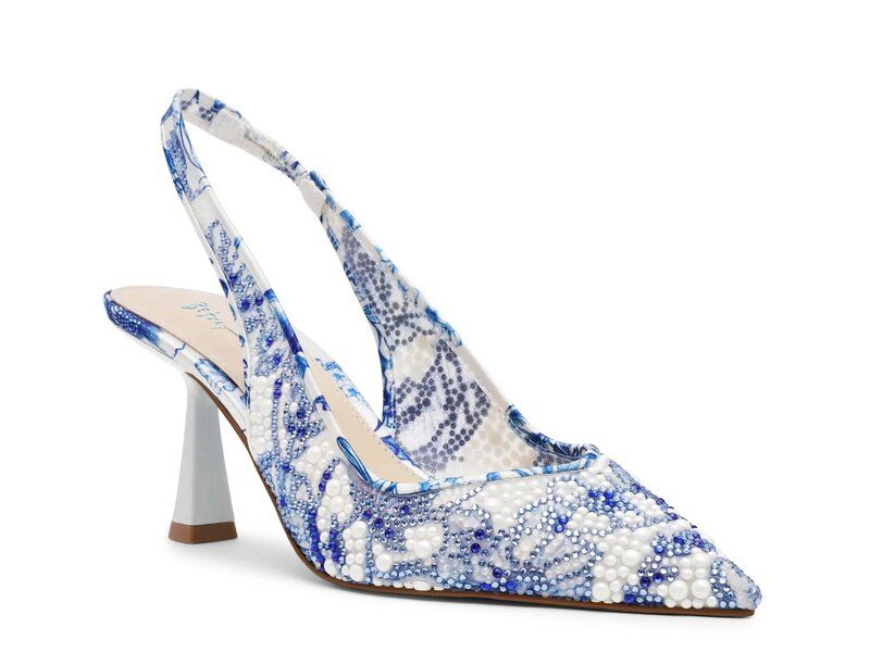 ベッツィジョンソン レディース シューズ パンプス Betsey Johnson Clrkm Pump Blue ブルー