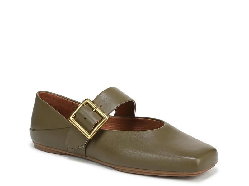 フランコサルト レディース シューズ パンプス Franco Sartoakes Mary Jane Flat Dark Green グリーン