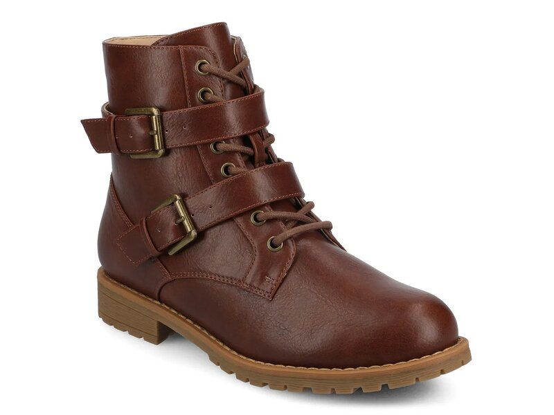 ジャーニー レディース シューズ ブーツ・レインブーツ Journee Juliah Bootie Cognac