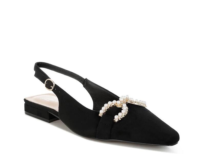ロンドンラグ レディース シューズ パンプス London Rag Salova Flat Black ブラック