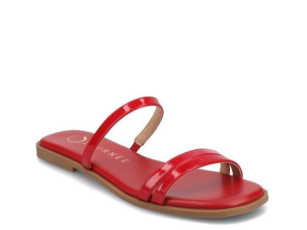 ジュルネ コレクション レディース シューズ サンダル Journee Collection Brisa Sandal Red レッド