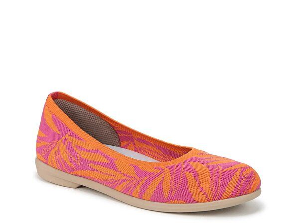 ビジーズ レディース シューズ パンプス BZees Kit Flat PinkOrange Floral Print ピンク