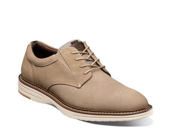ノンブッシュ メンズ シューズ オックスフォード スエード Nunn Bush Griff Suede Plain Toe Oxford Taupe トープ