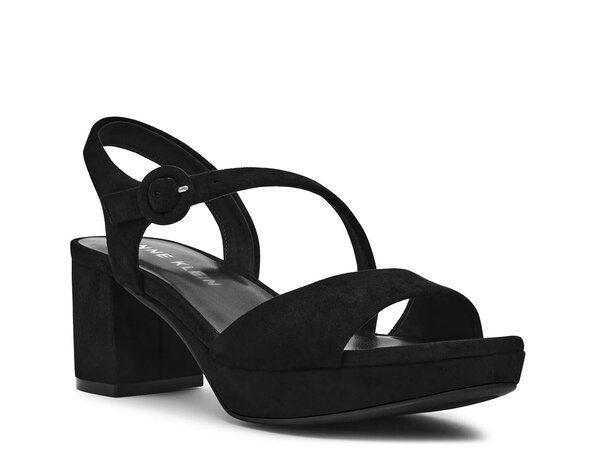 アンクライン レディース シューズ サンダル プラットフォーム Anne Klein Palea Platform Sandal Black ブラック