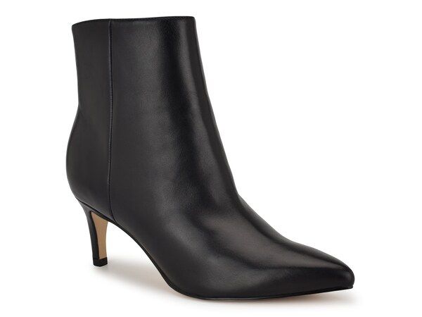 ナインウェスト レディース シューズ ブーツ・レインブーツ Nine West Sheeba Bootie Black Leather ブラック