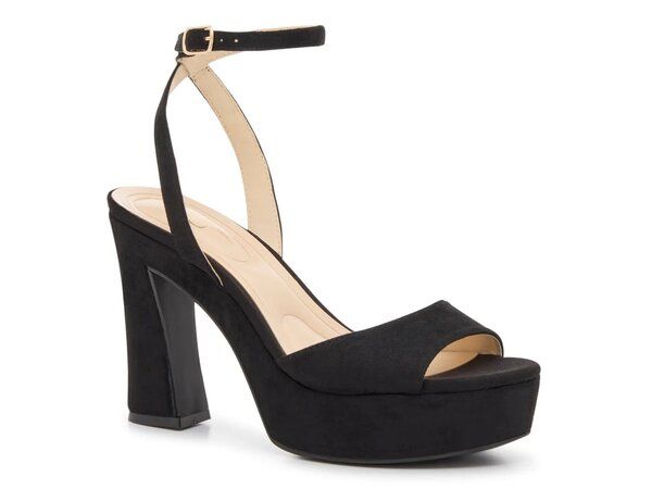 ジェシカシンプソン レディース シューズ サンダル プラットフォーム Jessica Simpson Jetteo Platform Sandal Black Fabric ブラック