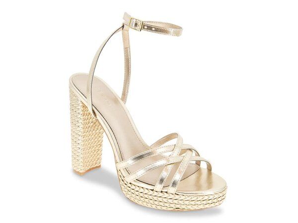 BCB ジェネレーション レディース シューズ サンダル プラットフォーム BCBGeneration Orisa Platform Sandal Gold Metallic Synthetic ゴールド