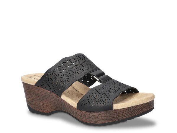 イージーストリート レディース シューズ サンダル Easy Works by Easy Street Rin Sandal Black ブラック