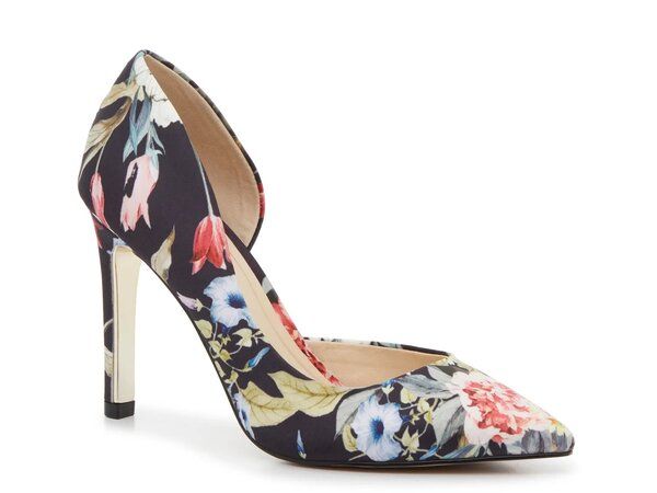 ジェシカシンプソン レディース シューズ パンプス Jessica Simpson Cineva Pump BlackMulticolor Floral Print ブラック