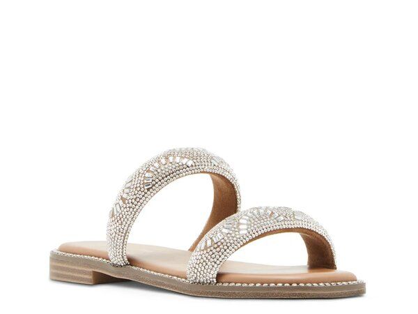 マッデンガール レディース シューズ サンダル Madden Girl Partly Sandal Silver Metallic シルバー