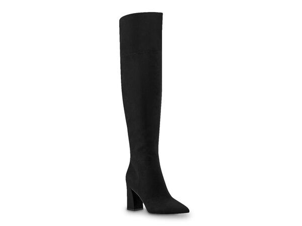 マークフィッシャー レディース シューズ ブーツ・レインブーツ Marc Fisher Garwin Wide Calf OverTheKnee Boot Black ブラック