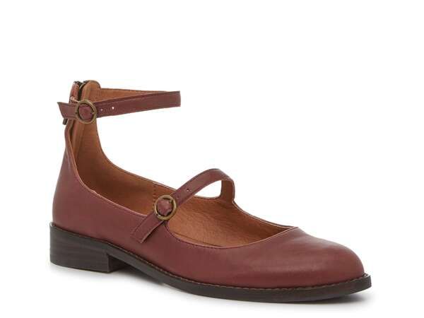 ラッキーブランド レディース シューズ パンプス Lucky Brand Nalia Mary Jane Flat Burgundy バーガンディ