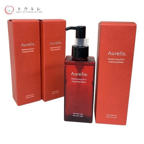【トクキレ】Aurelie. モイストオイルイン クレンジングウォーター 150ml 3本セット 未使用未開封
