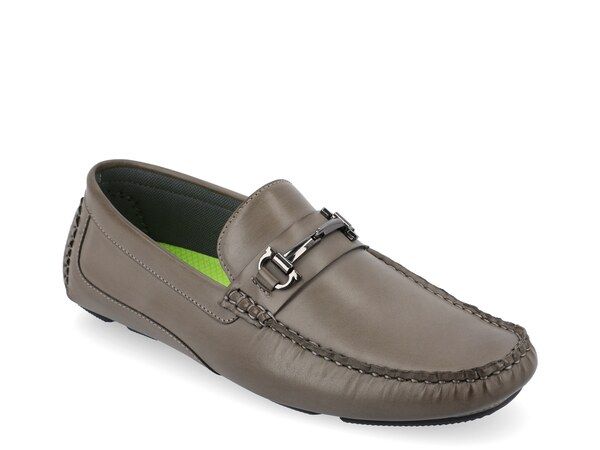 バンス メンズ シューズ スリッポン・ローファー Vance Co Holden Loafer Grey グレー