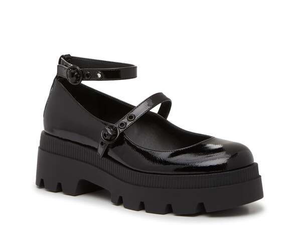ジェシカシンプソン レディース シューズ スリッポン・ローファー プラットフォーム Jessica Simpson Ulisha Platform Mary Jane Black ブラック