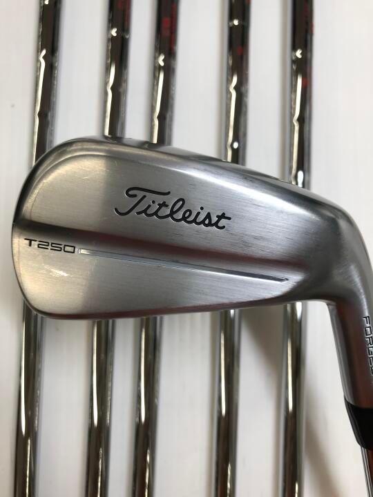 タイトリスト　T250 2025　NSプロ MODUS 3 TOUR 105　Sフレックス　アイアンセット　中古【最短即日発送】