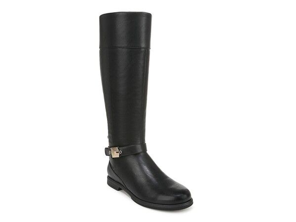 ドクター・ショール レディース シューズ ブーツ・レインブーツ Dr Scholls Hello Rider Wide Calf Riding Boot Black ブラック