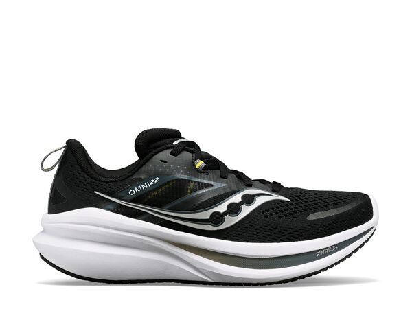 サッカニー レディース シューズ スニーカー Saucony Omni 22 Running Shoe Womens Black ブラック