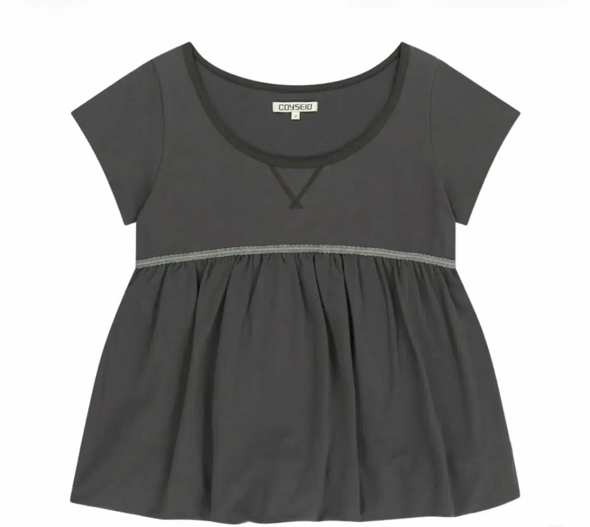 ISSEY MIYAKE イッセイミヤケ レイ バルーン Tシャツ ダークグレー