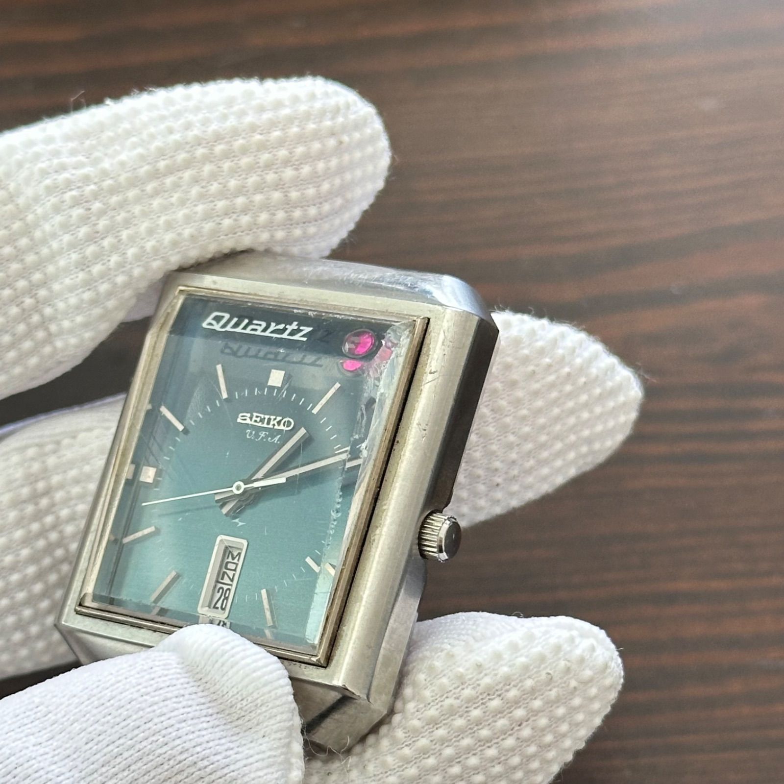 タ*ン様 SEIKO V.F.A. 3923-5010 完全ジャンク ジャンク】SEIKO quartz V.F.A. 3923-5010 傷あり - メルカリ