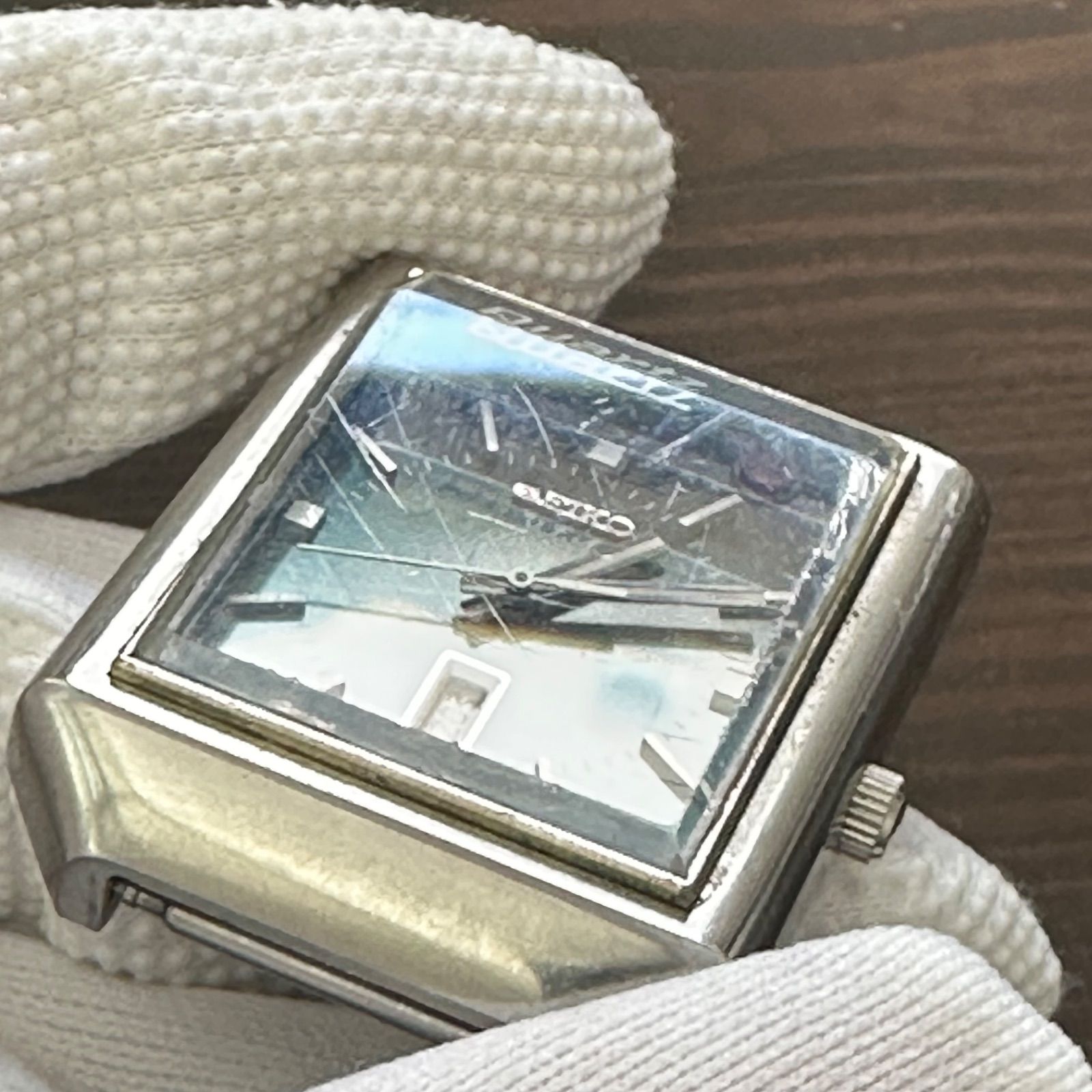 ジャンク】SEIKO quartz V.F.A. 3923-5010 傷あり - メルカリ
