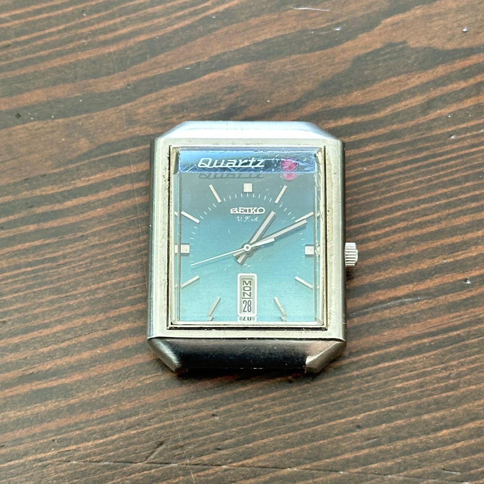 タ*ン様 SEIKO V.F.A. 3923-5010 完全ジャンク ジャンク】SEIKO quartz V.F.A. 3923-5010 傷あり - メルカリ