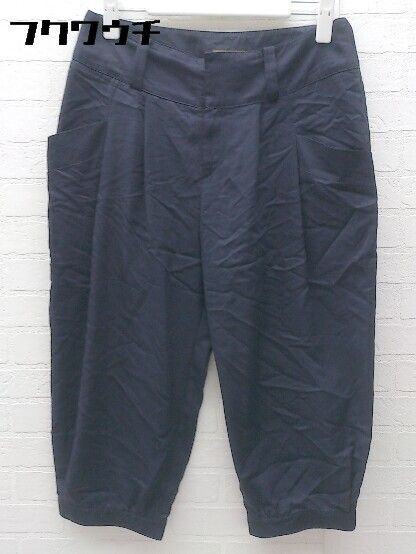◇ BALLSEY ボールジー 七分丈 サブリナ パンツ サイズ38 ネイビー レディース 【中古】 【1002798895010】