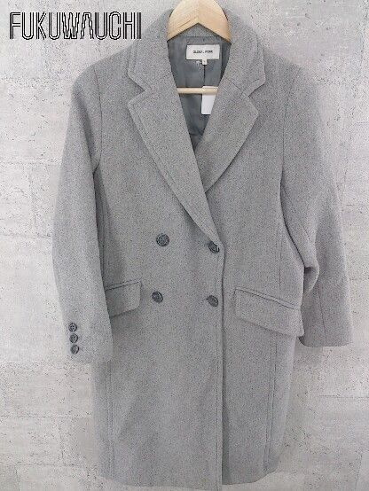 ■ GLOBAL WORK グローバルワーク コート Sサイズ グレー レディース 【中古】 【1002798935044】