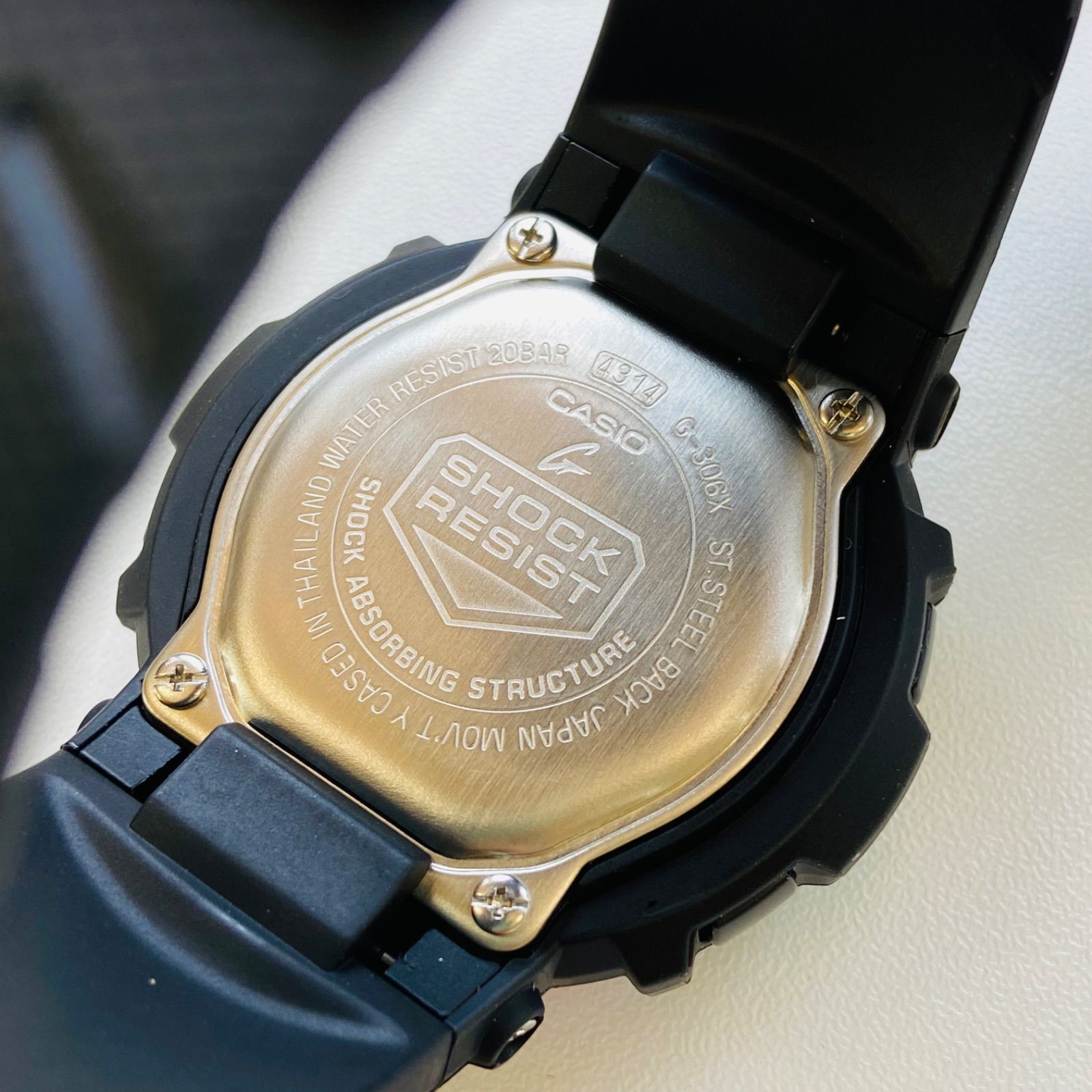 CASIO G-SHOCK G-306X-1ADR 4314 箱タグ付