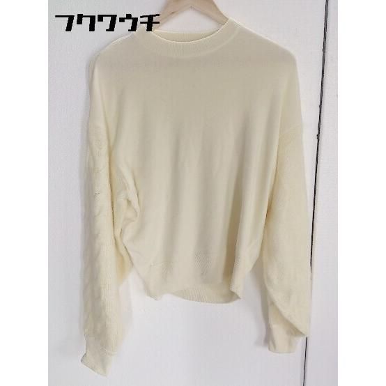 ◇ KBF アーバンリサーチ 長袖 ニット セーター oneサイズ アイボリー レディース 【中古】 【1002798981362】
