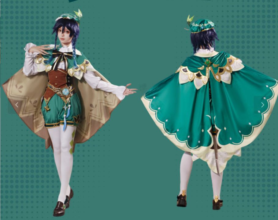原神 バルバトス ウェンディ コスプレ衣装セット cosplay服 コスチューム 二次元 制服 大人 子供