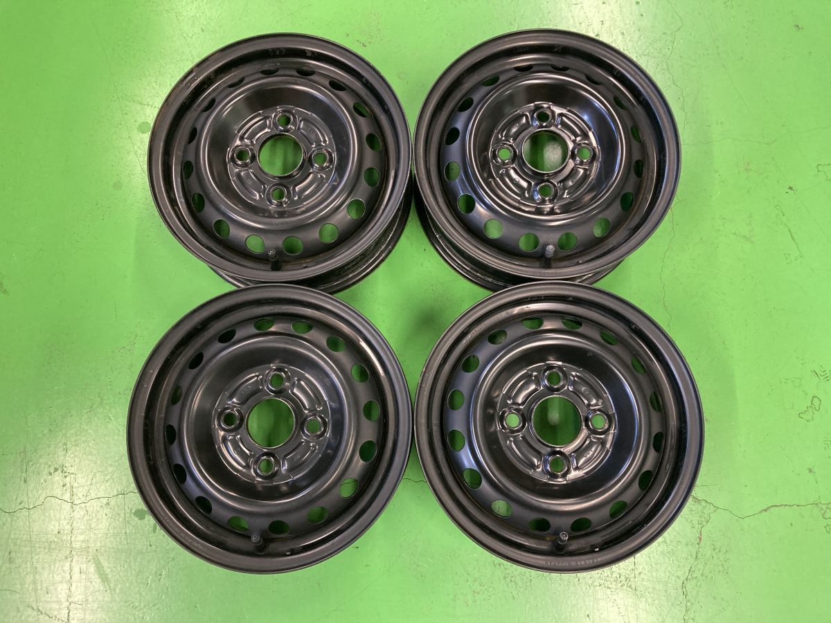 ダイハツ 700 ハイゼット 純正 12インチスチールホイール 4本SET S700V 4.0J +40 4H 100 54φ S710V アトレー