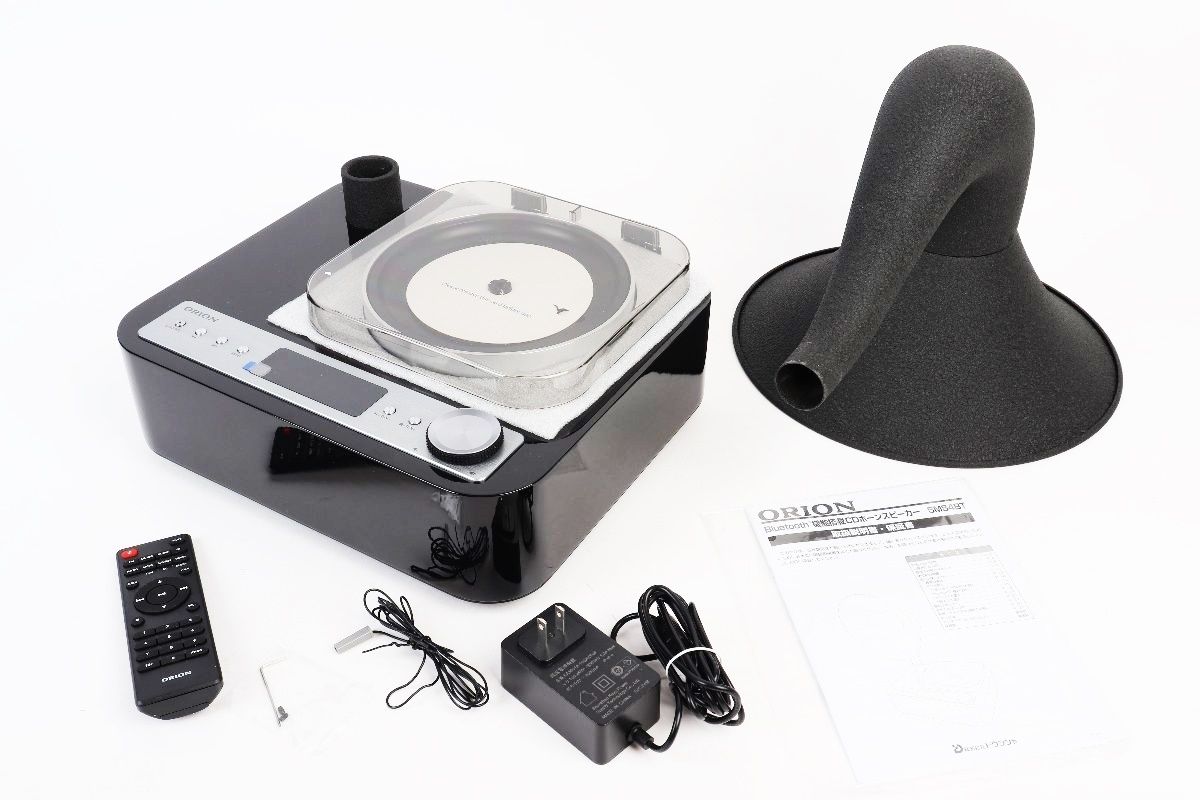ORION アンティークホーンスピーカー Bluetooth機能搭載 SMS4BTCT CDホーンスピーカー DOSHISHA 展示品 R2604-053