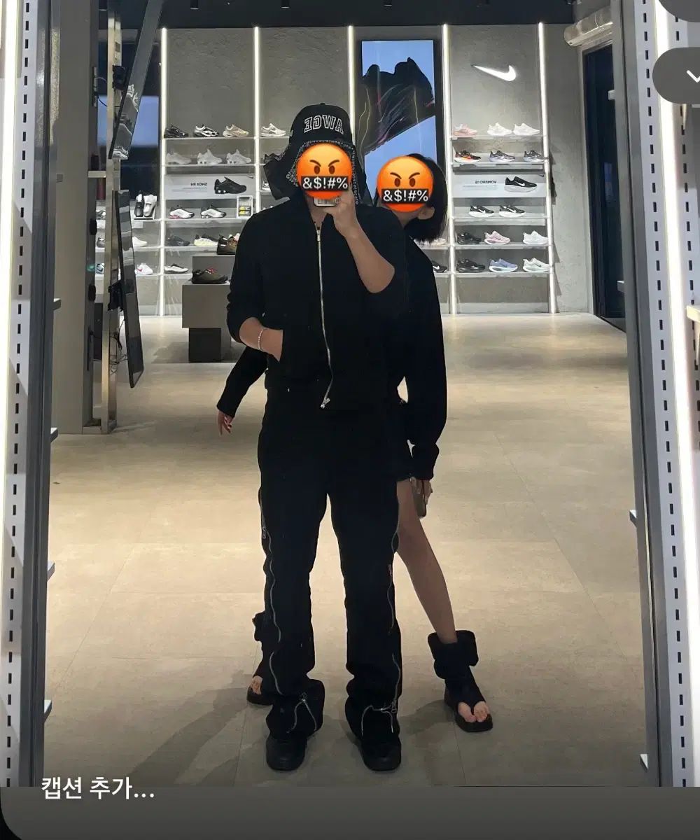 スキーイズム IN CONVERTIBLE ZIP UP JEANS BLACK