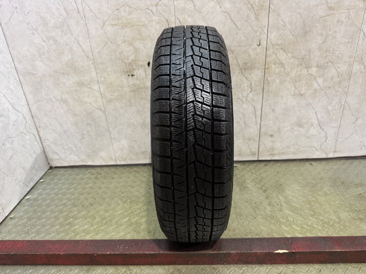 【走行短め】YOKOHAMA ice GUARD iG70 155/65R14 14インチ スタッドレス 1本 24年製 N-BOX スペーシア ルークス フレア等　(KTB504)